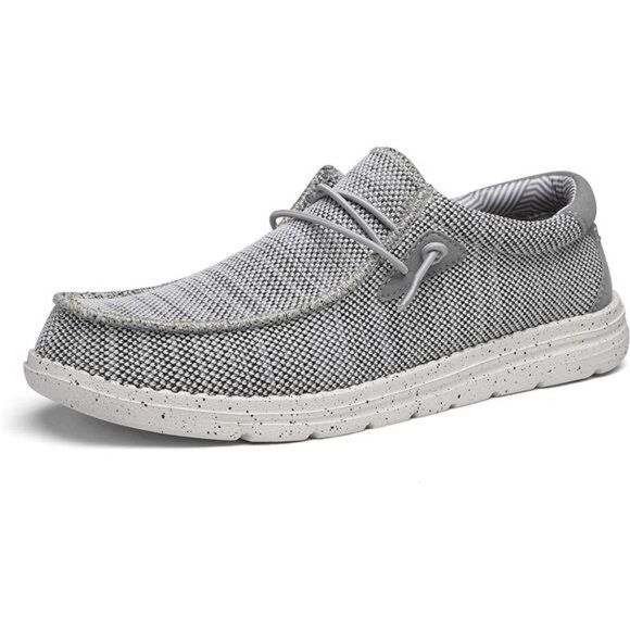 Men\'s Casual Slip-on Loafers Stretch Shoes 1.0, Gray main image 5